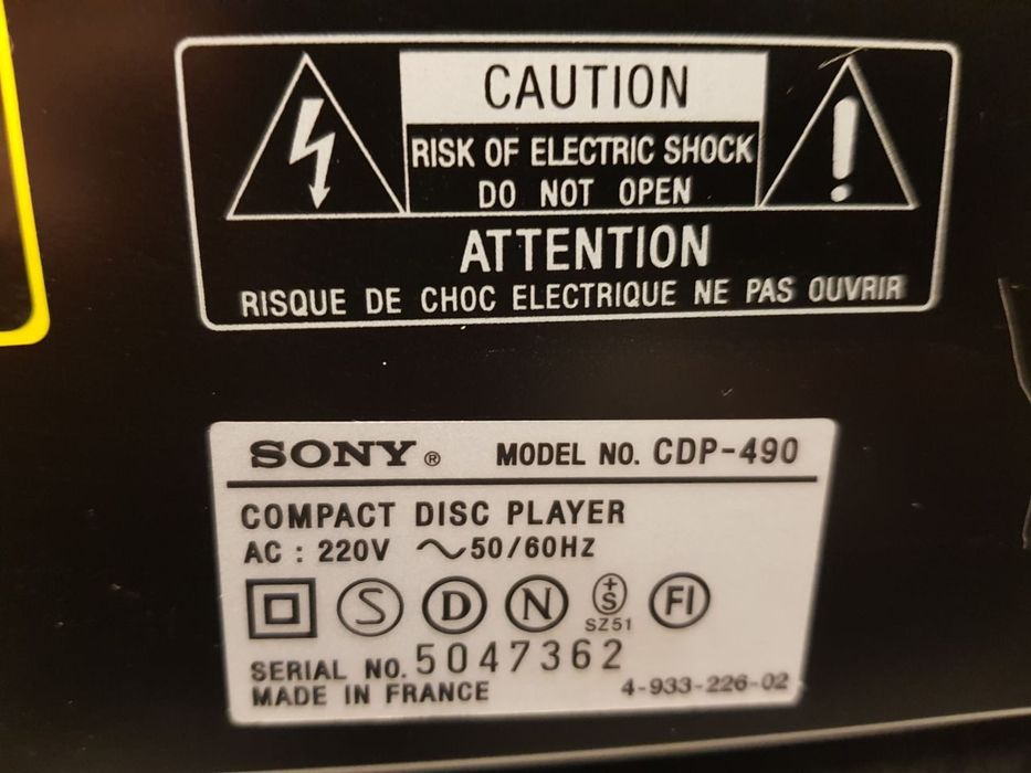 Sony CDP-490 проигрыватель сd дисков