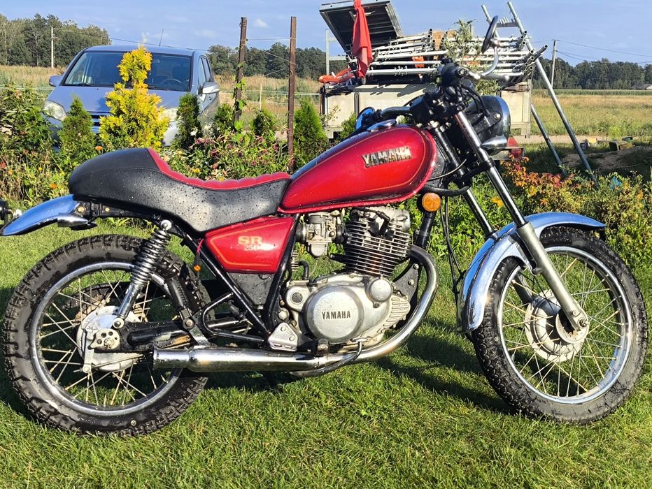 Yamaha sr250. W posiadaniu od 8 lat