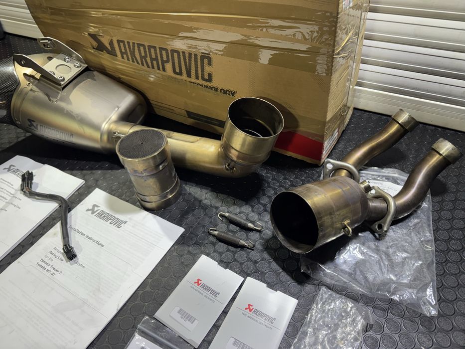 Akrapovic mt 07 tracer 7 700 euro 5