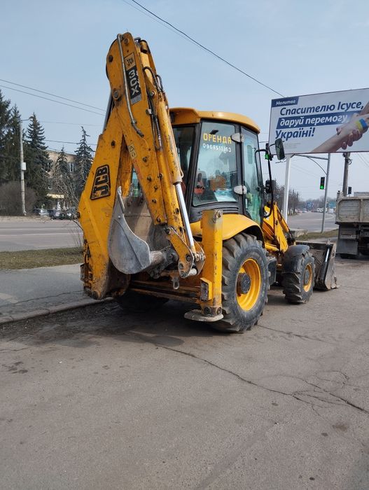 Оренда Послуги JCB 3CX Екскаватора-Погрузчика Трактора ФОП