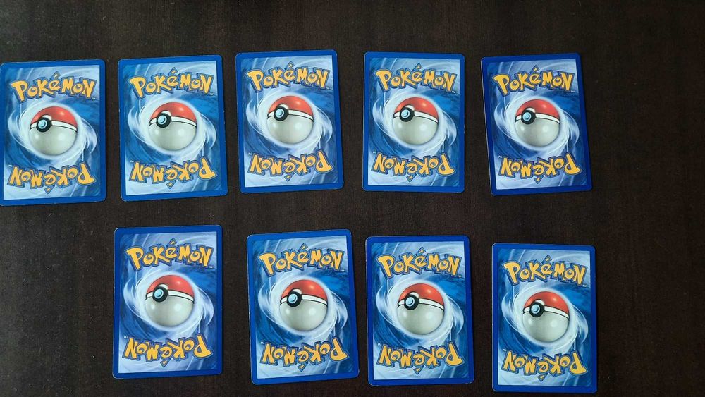 Cartas originais unlimited - TCG Pokemon Fossil Set - lote em Inglês