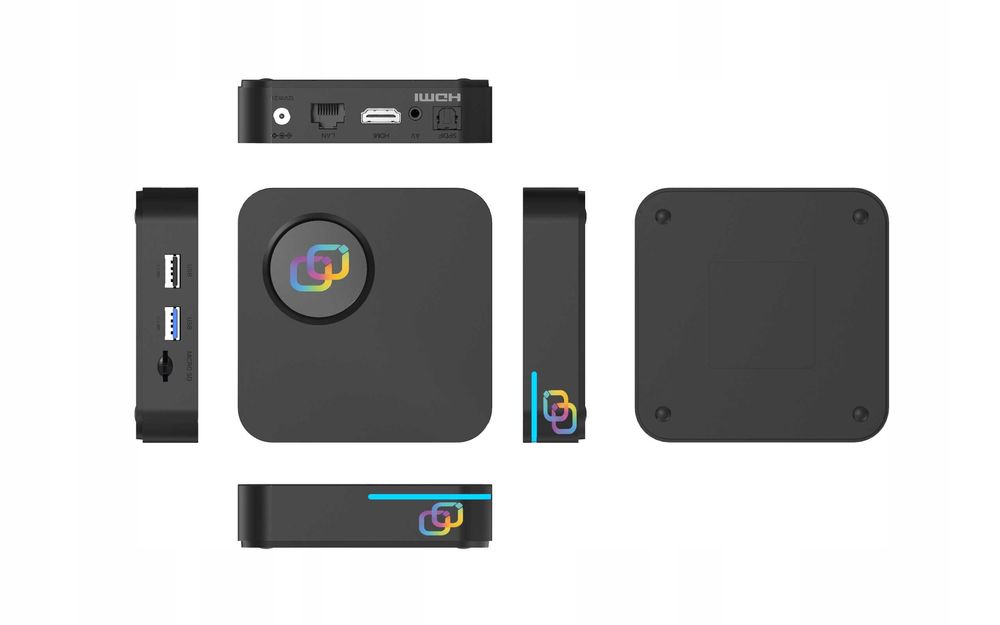 QQBOX S100 Google TV Box Media player