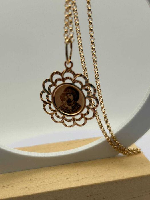 Золота ладанка, вага 0,96 грам, артикул 798