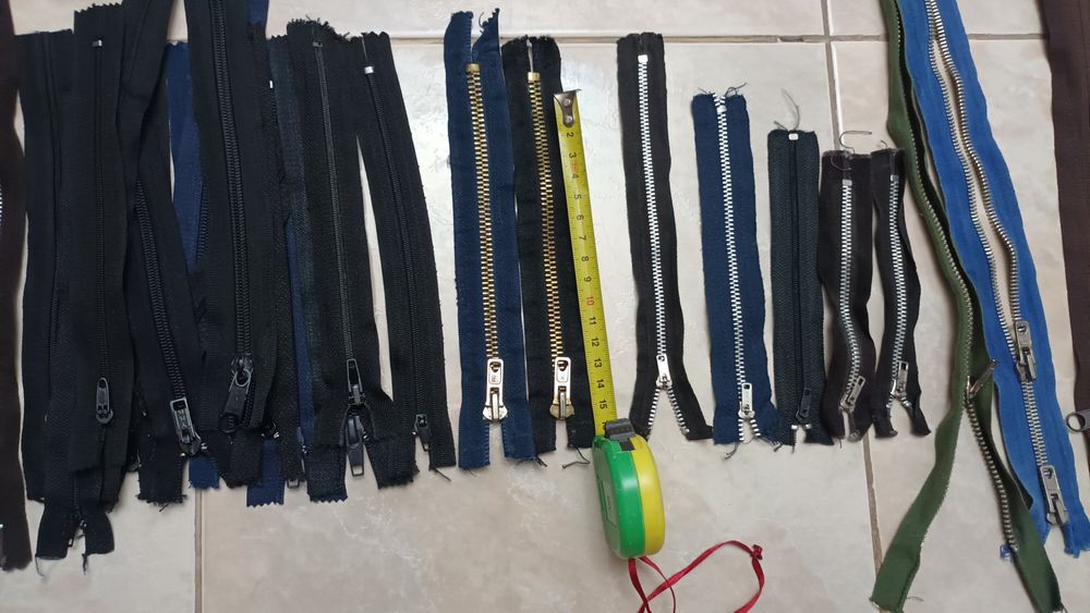 Fechos de casacos e roupa