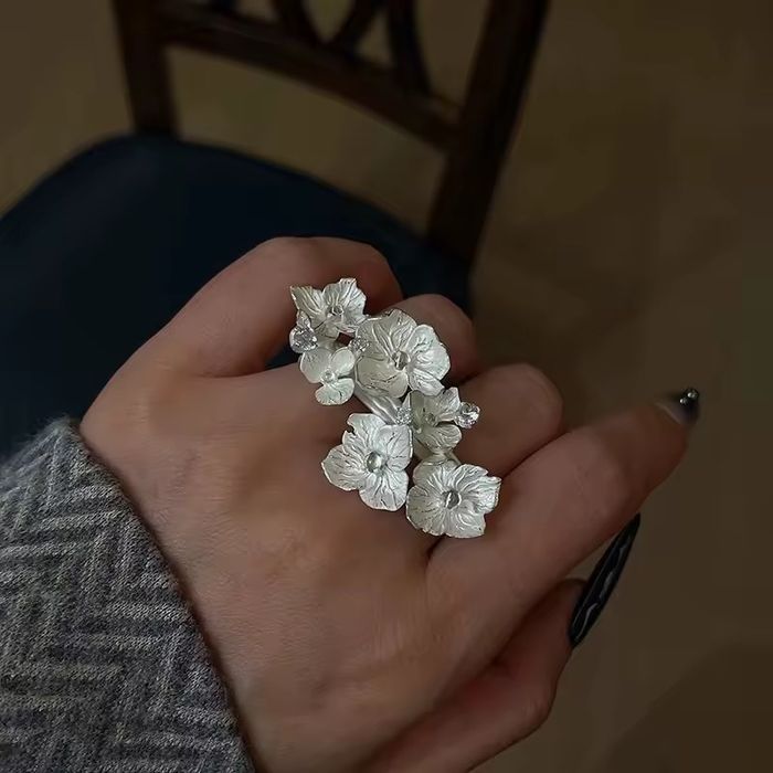 Срібна каблучка Bloom Flora Chuttyevo