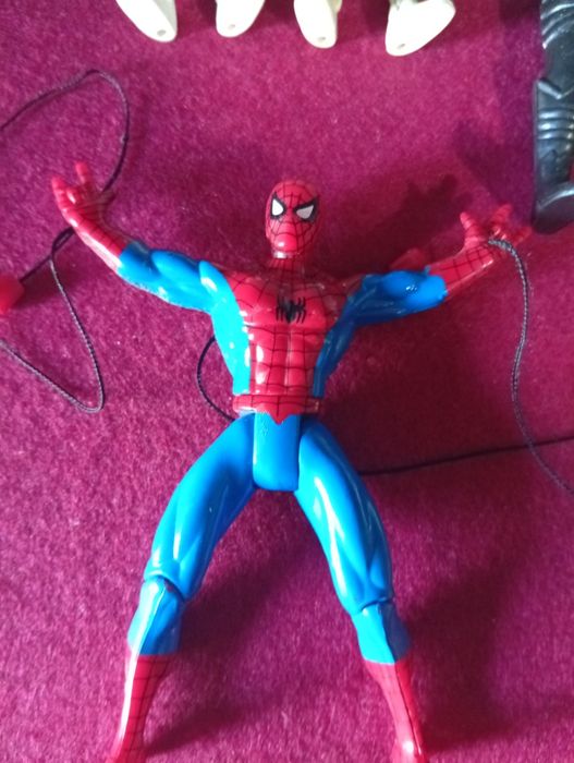 Conjunto de figuras dc e marvel antigas