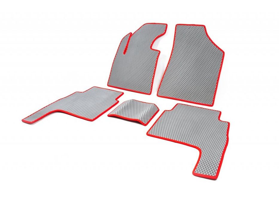 Hyundai Santa Fe 2 2006-2012 Коврики EVA (серые)