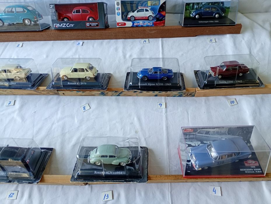 Miniaturas várias escalas e modelos diferentes