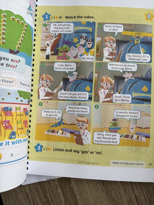 Kid's box Students book, Workbook