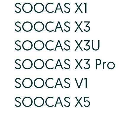 Змінні насадки для зубної електрощітки Xiaomi Soocas