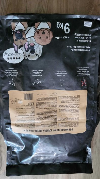 Paka Zwierzaka wołowina z marchewką 9kg psy dorosłe