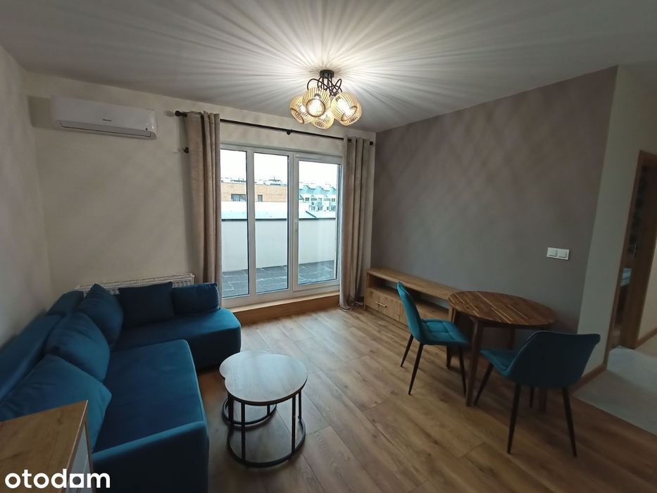 Mieszkanie na wynajem - klimatyzowane dwupokojowe o powierzchni 42m2 na ul. Drabika 44.