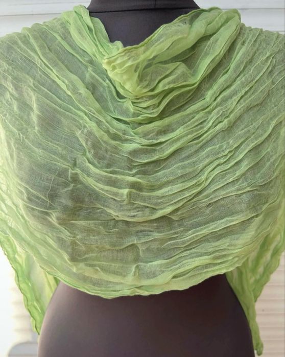 Szalik szal gnieciony gladki