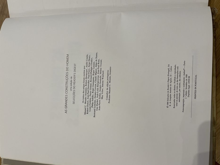 As grandes Construcoes do Homem