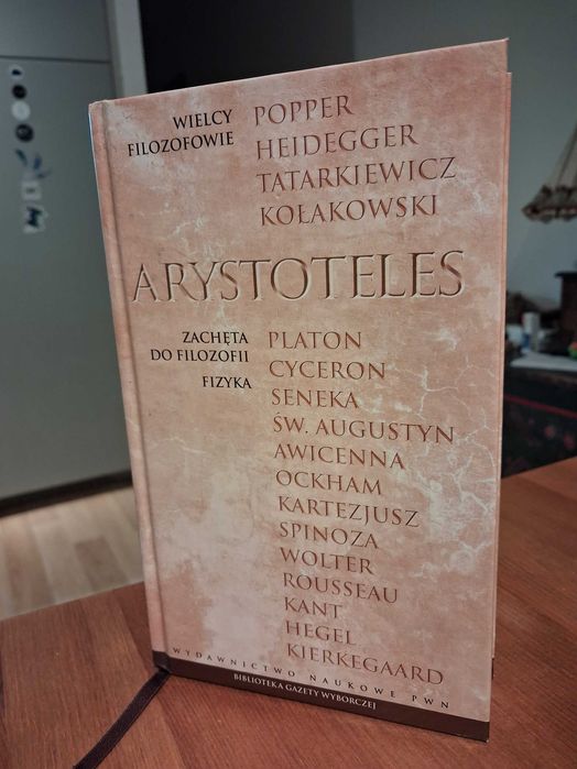 Książka "Zachęta do filozofii Fizyka" Arystoteles, 2010