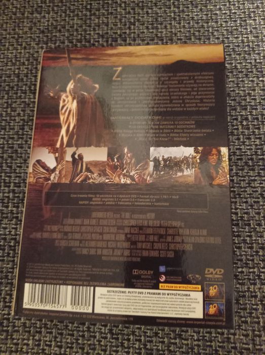 Biblia miniserial 4 dvd lektor pl The Bible
