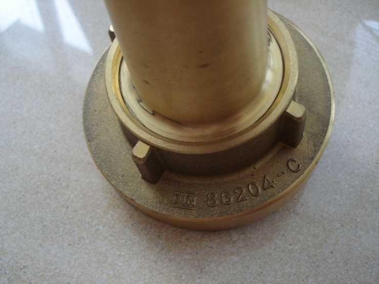 Ствол пожарный латунный DIN 86204 - C  НОВЫЙ на подарок пожарнику