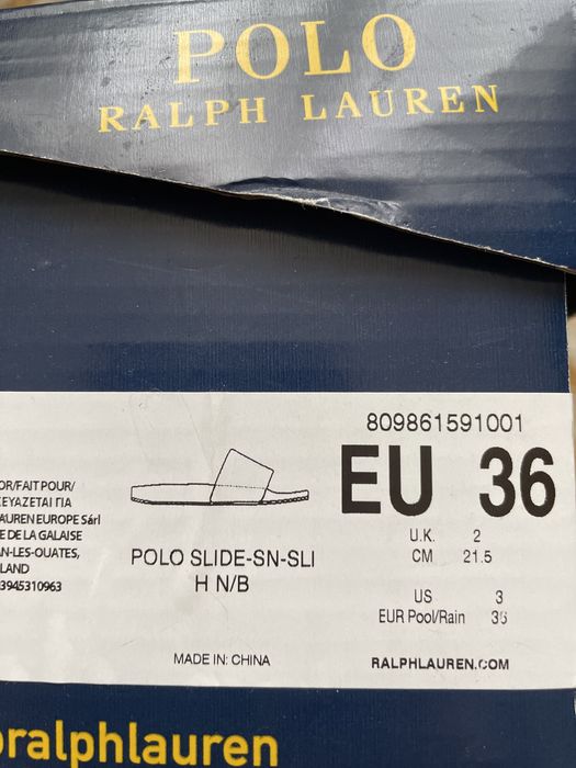 Ralph Lauren тапочки