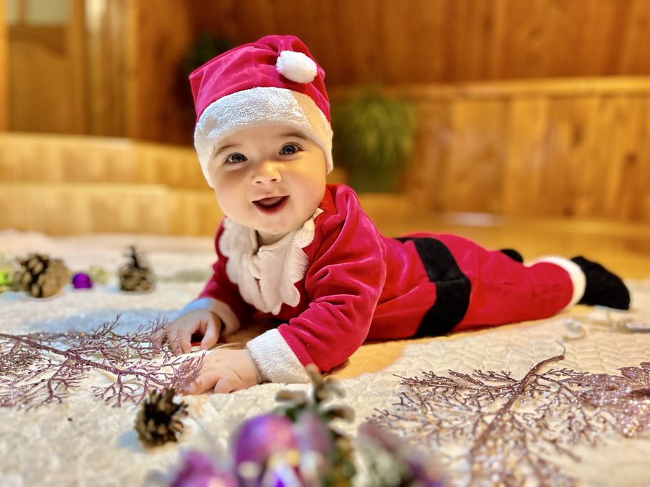 Костюм санти санта клаус дід мороз