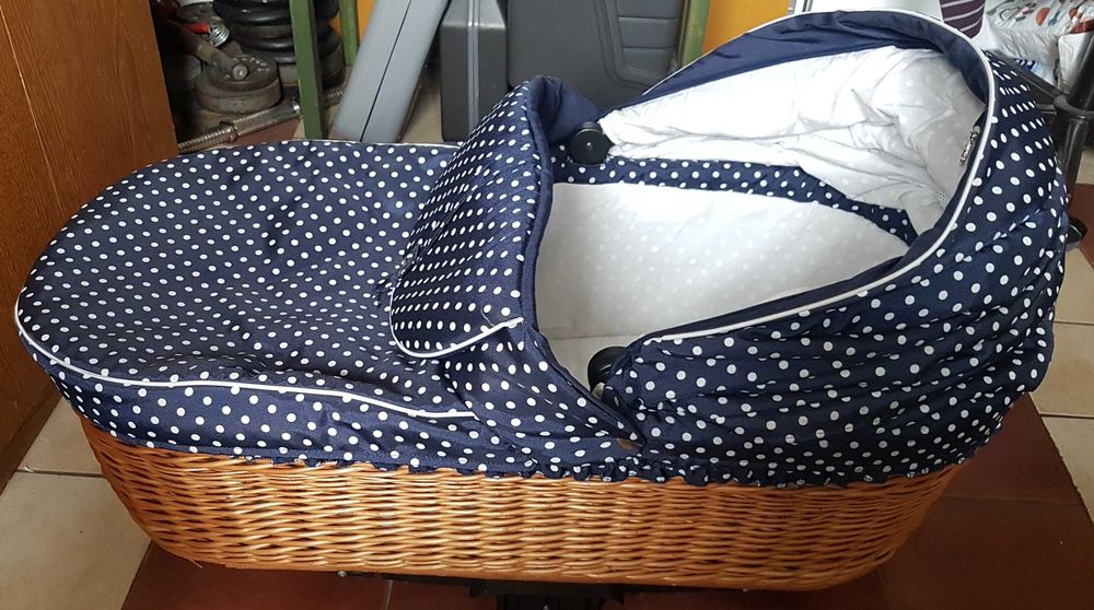 Piękny wózek dla dziecka 2w1 Lonex Retro