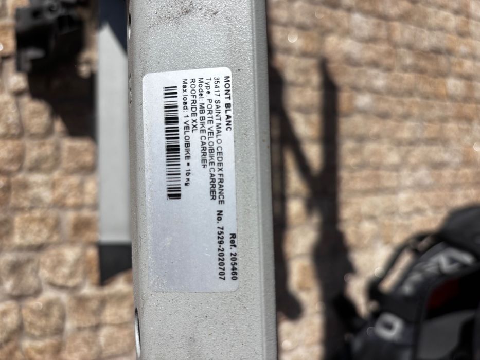 Barras tejadilho bicicletas