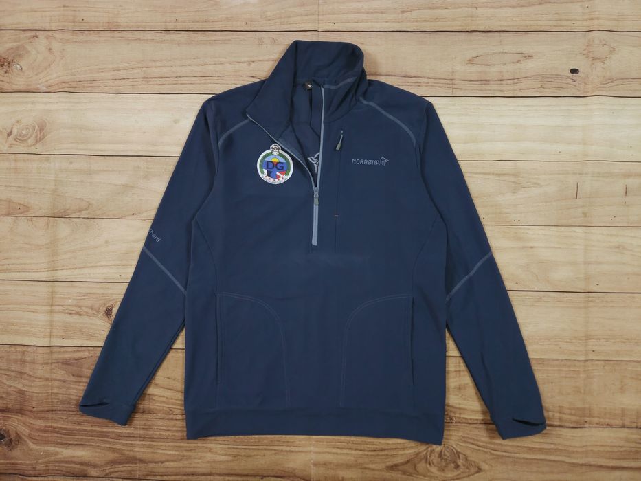 NORRONA Svalbard Warm1 Bluza Męska Half Zip r. L
