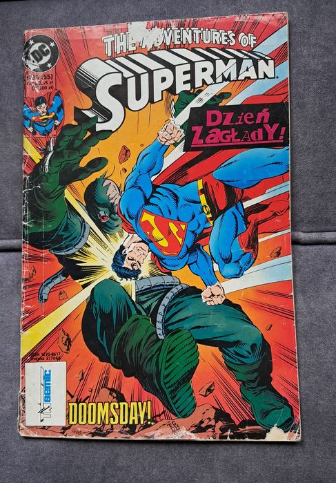 Komiks polskie wydanie historii Dzień Zagłady!  Doomsday!