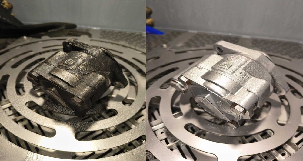 Aquablasting,Vapor blasting,szkiełkowanie w osłonie wodnej.