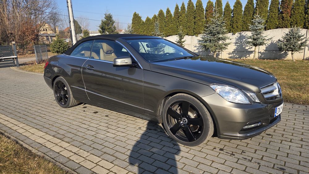 Mercedes E cabrio 3,5 v6 2013r 58000km
