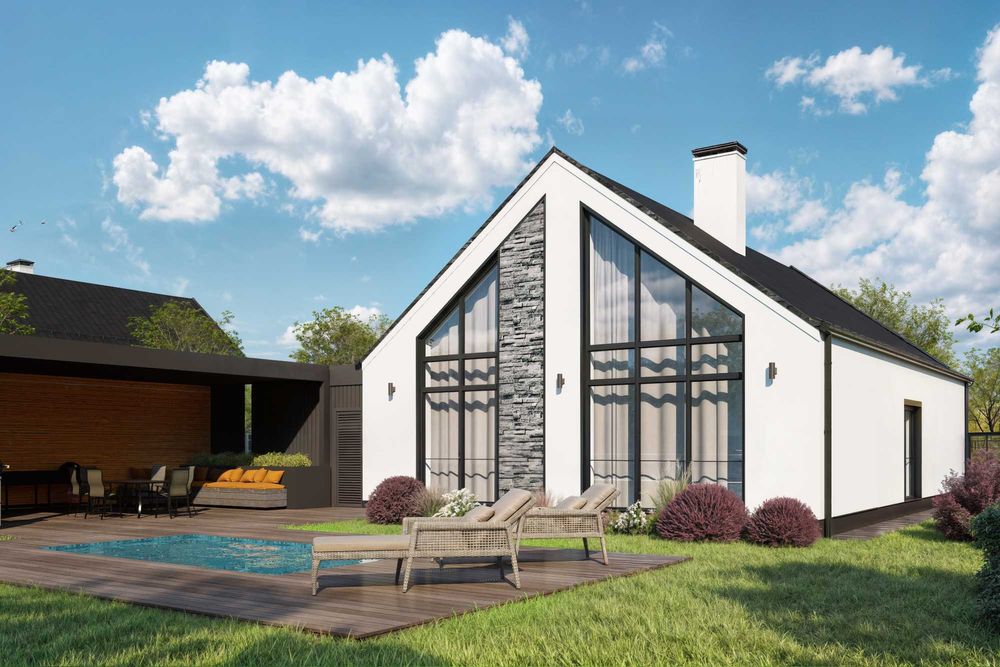 Будинок 110 м² з безпечною кімнатою КМ Ovillas