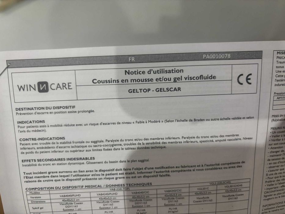 Almofada Antiescaras Winncare