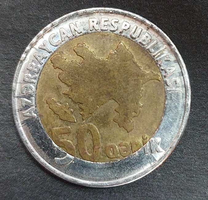 Azerbaijão 50 Qapiks 2006