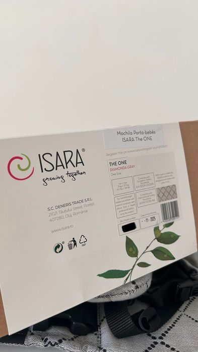 Marsúpio Isara - NOVO! Com fatura e garantia