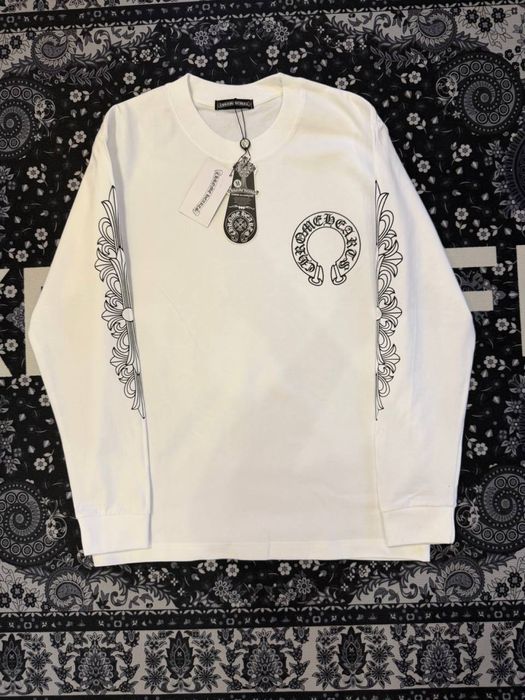 Longsleeve chrome hearts,new,size:XS,S,M