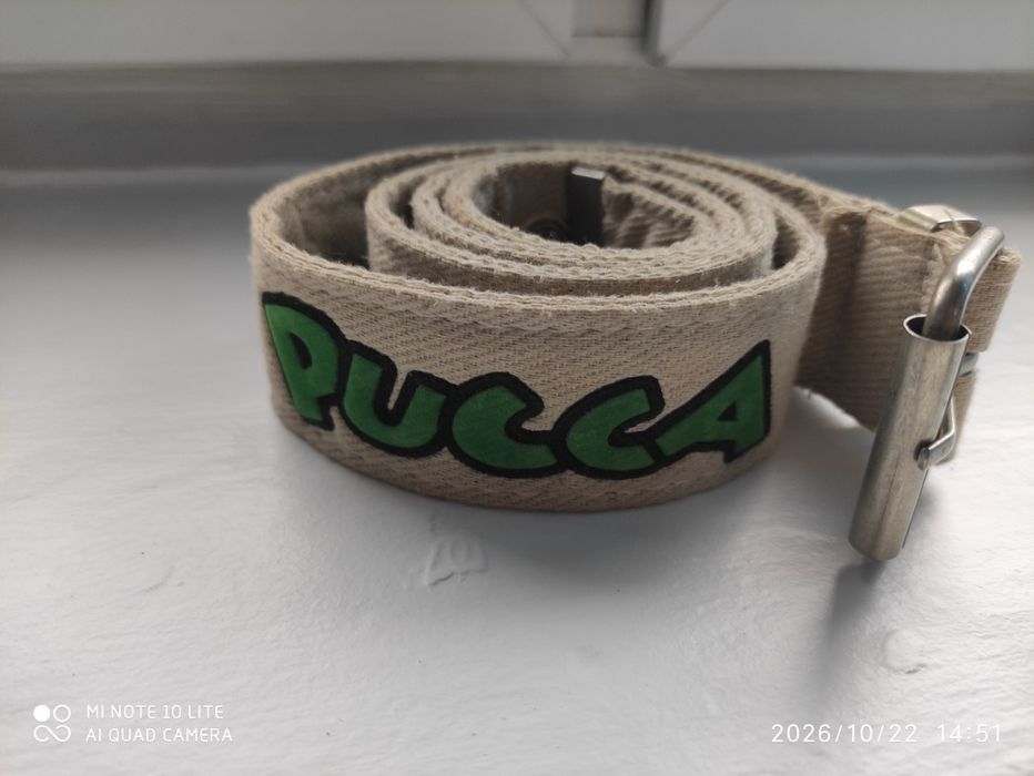 Solidny gruby pasek do spodni Pucca