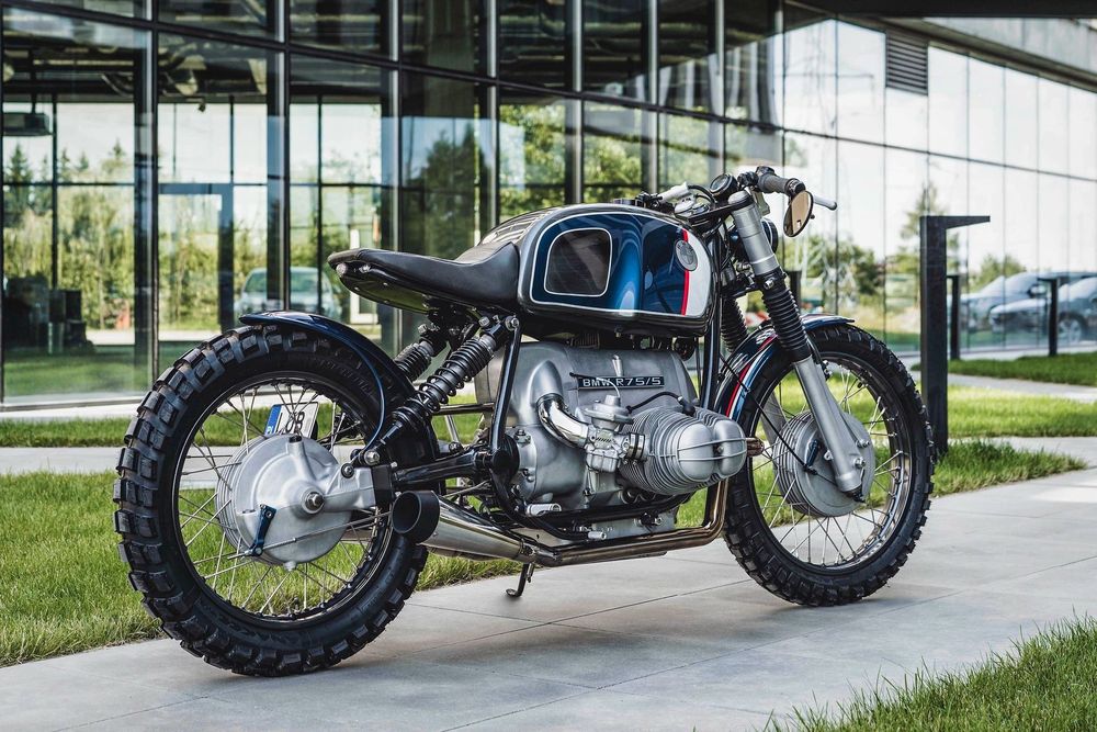 BMW R BMW R75/5 Cafe Racer – unikatowy custom vs na bazie klasyka