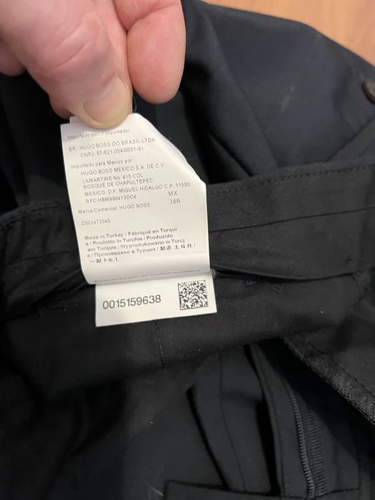 Hugo Boss брюки (тонка шерсть) 46