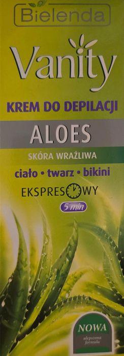 Krem do depilacji Aloes Bielenda Vanity