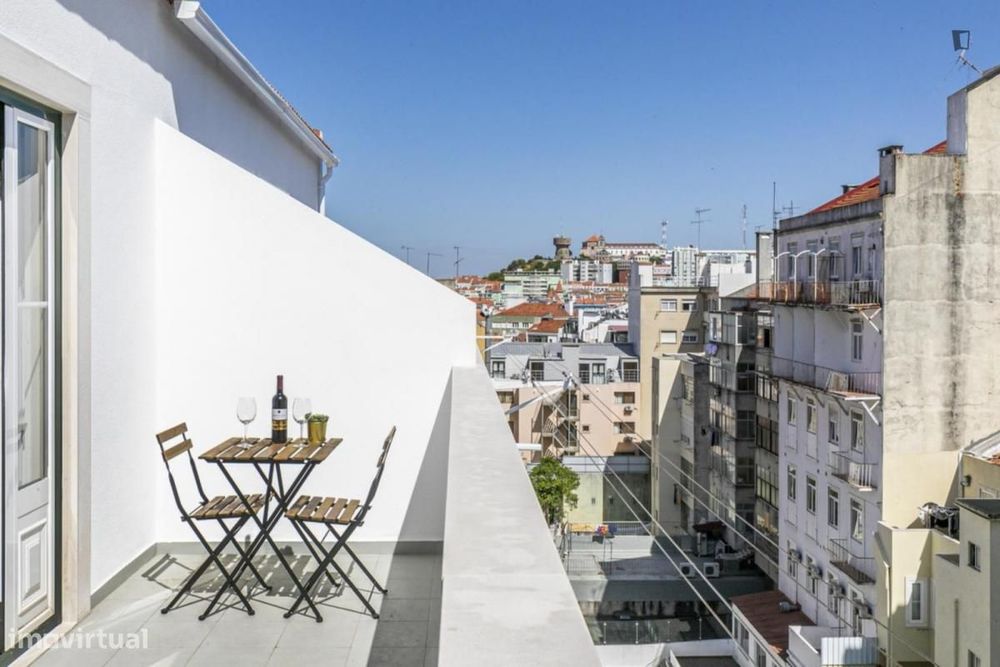 Apartamento com 2 quartos - localizado em Arroios Lisbon