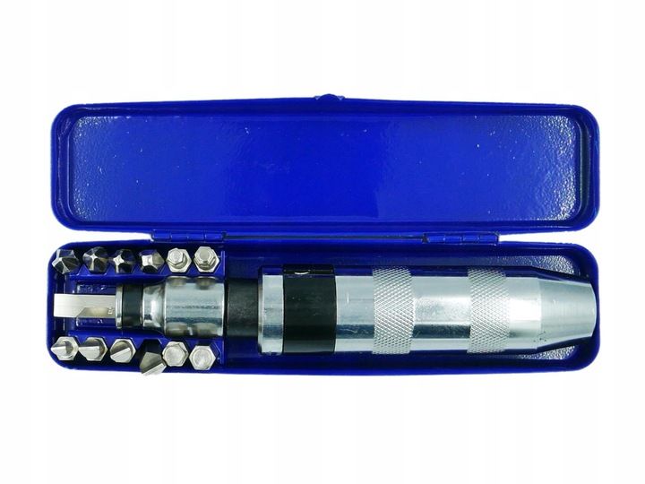 Wkrętak Udarowy Do Pobijania 12 Bit Metal Box