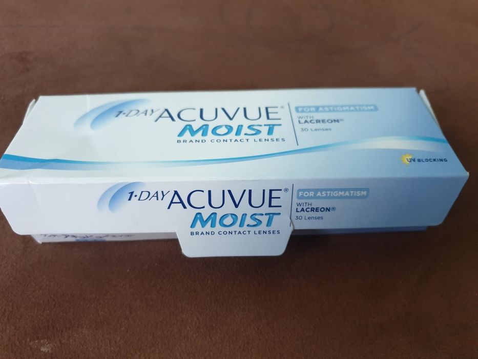 Soczewki toryczne astygmatyzm Acuvue