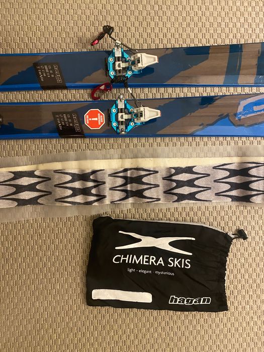 Narty skiturowe Hagan Y Drive dł 162 cm + foki Warszawa Ursynów • OLX.pl