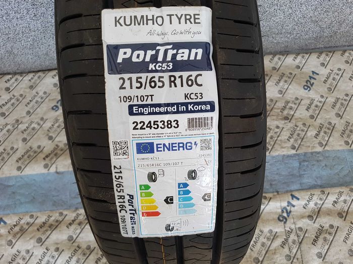 Opona Kumho Letnia 215/65R16C 109/107 PorTran KC53