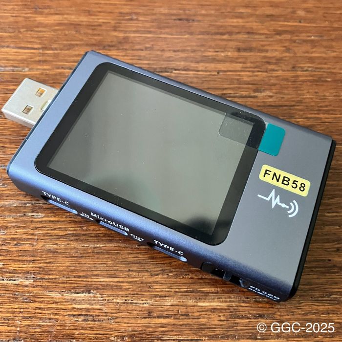 USB тестер ЮСБ Fnirsi FNB58 новий
