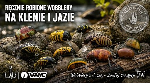 Recznie robione woblery PN na klenia i jazia.