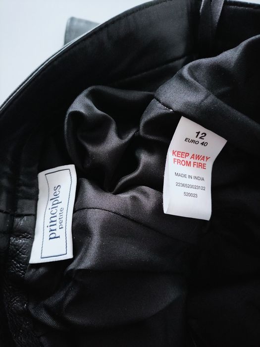 Кожаные брюки Principles размер M-L