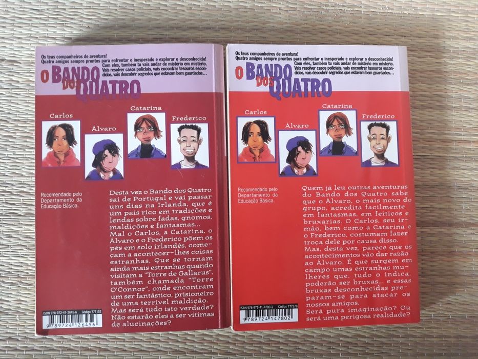 Livros "O Bando dos Quatro"