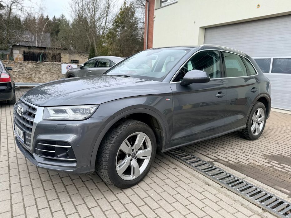 Audi Q5 Audi Q5 2017 Quattro 4x4 Szare – Elegancki SUV Premium Zadbane automat