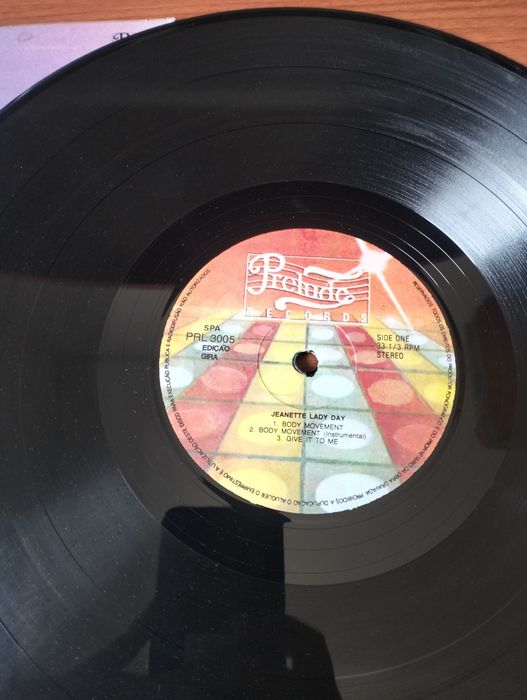Disco de vinil LP Jeannette Lady Day