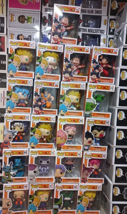 Figuras dragon ball novas em caixa